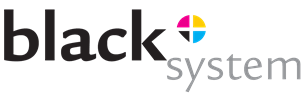 Black system logo